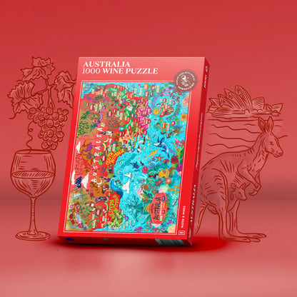 Australia Wine Puzzle - Whisky Grail