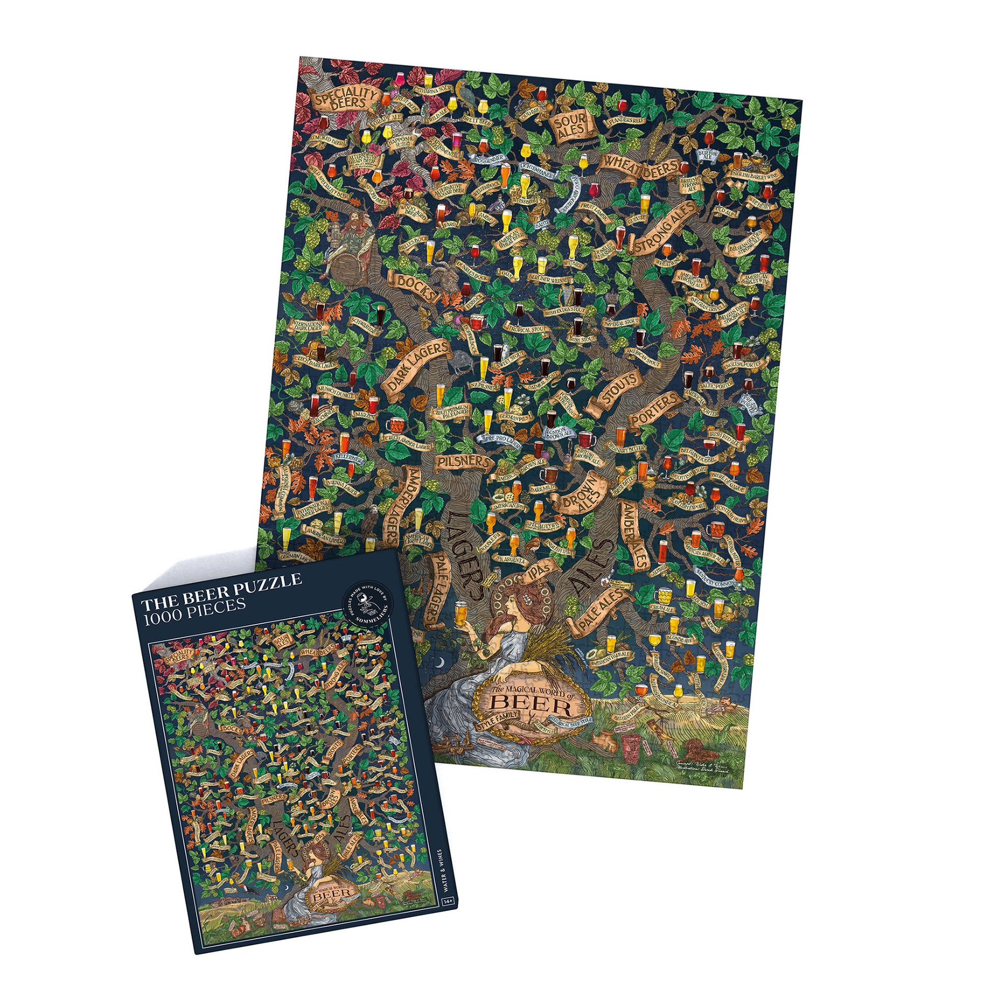 Beer Puzzle - Whisky Grail