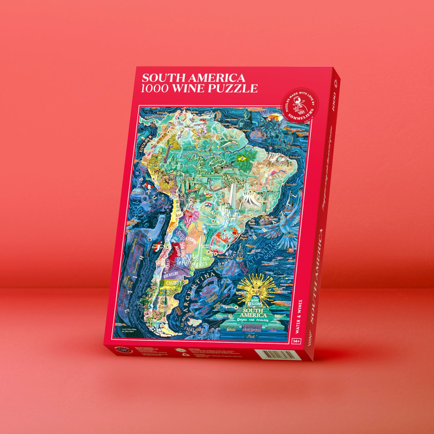 South America Wine Puzzle - Whisky Grail