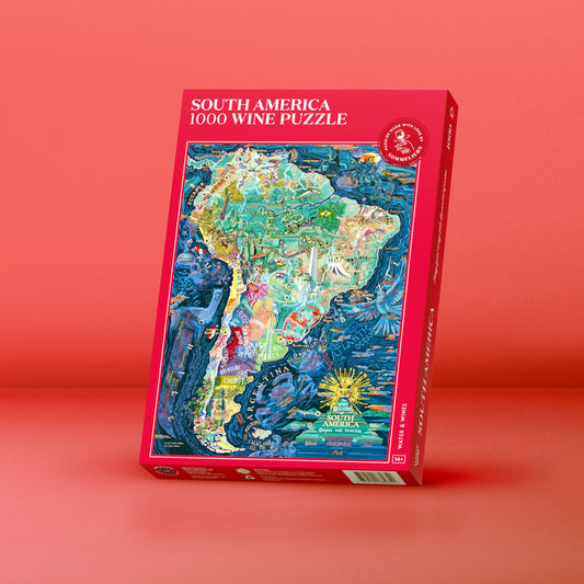 South America Wine Puzzle - Whisky Grail