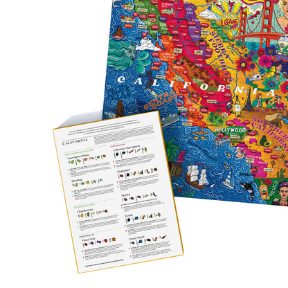 California Wine Puzzle - Whisky Grail