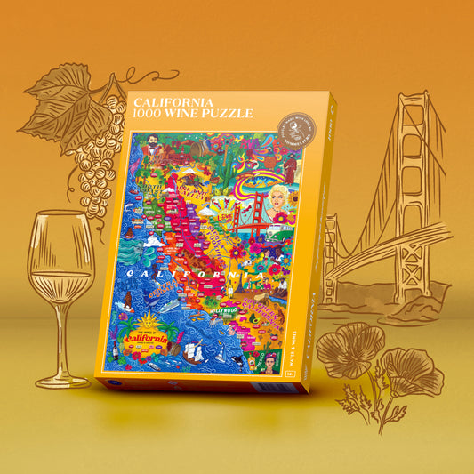 California Wine Puzzle - Whisky Grail