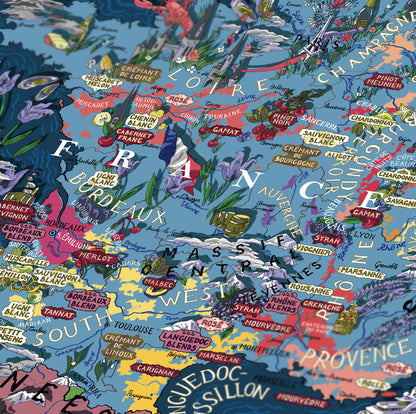 France Wine Puzzle - Whisky Grail