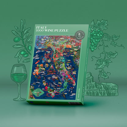 Italy Wine Puzzle - Whisky Grail