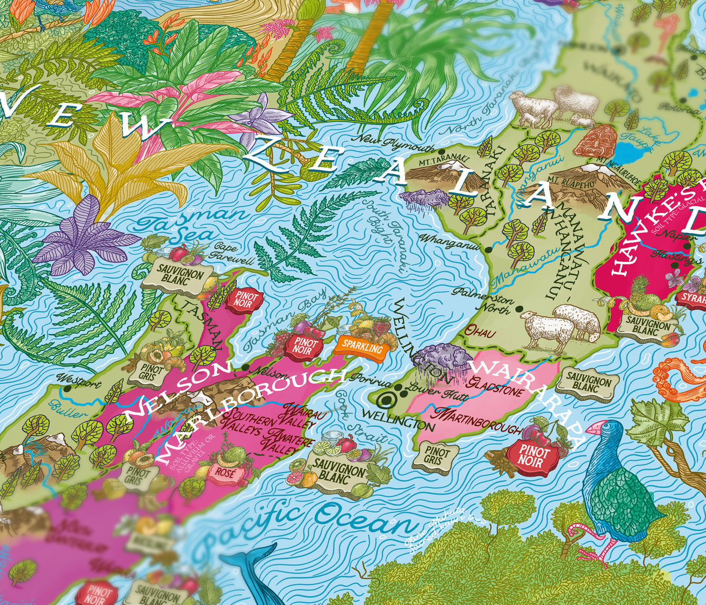 New Zealand Wine Puzzle - Whisky Grail