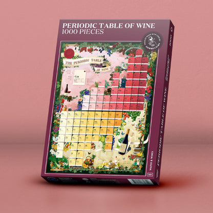 Periodic Table of Wine Puzzle - Whisky Grail