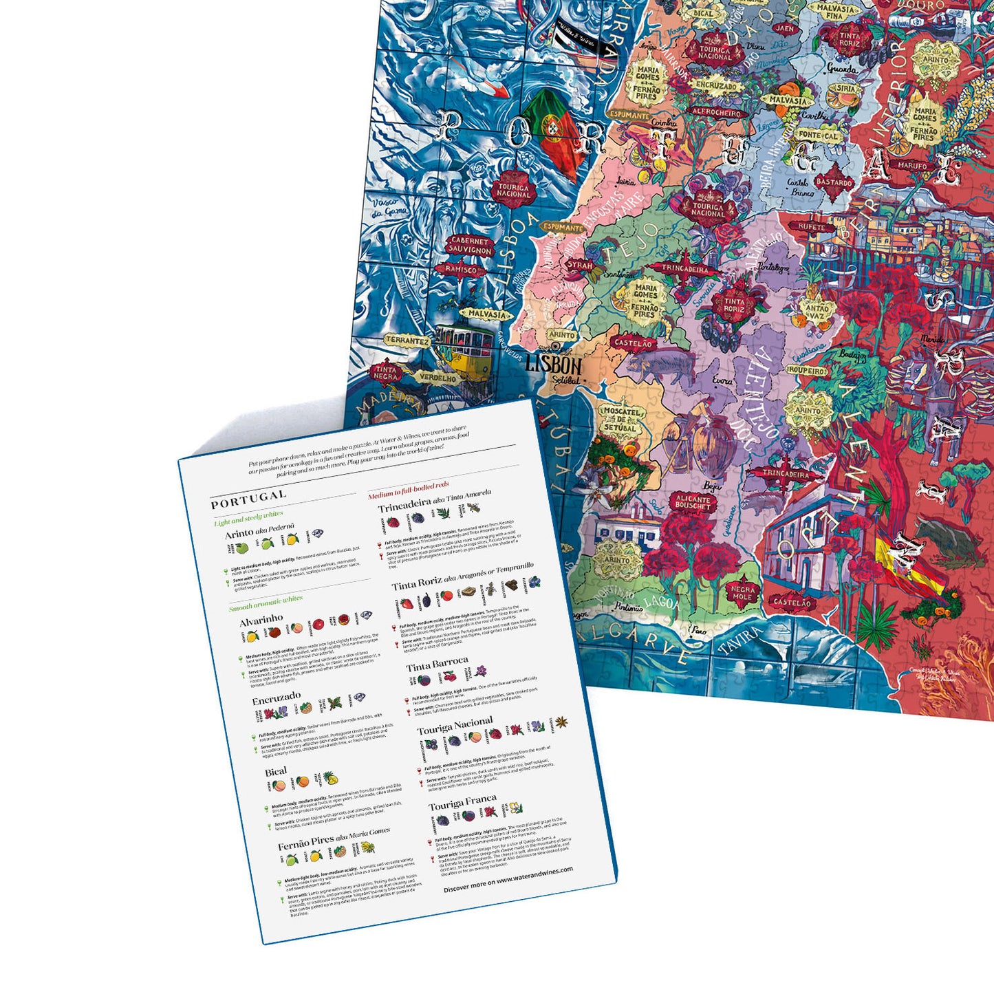 Portugal Wine Puzzle - Whisky Grail
