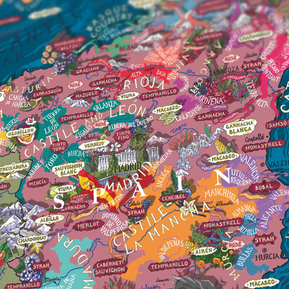 Spain Wine Puzzle - Whisky Grail