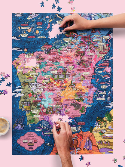 Spain Wine Puzzle - Whisky Grail