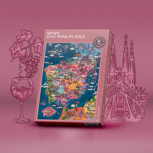 Spain Wine Puzzle - Whisky Grail