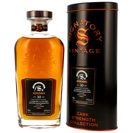 Benrinnes 30 Years 1995 Signatory Cask Strength Collection
