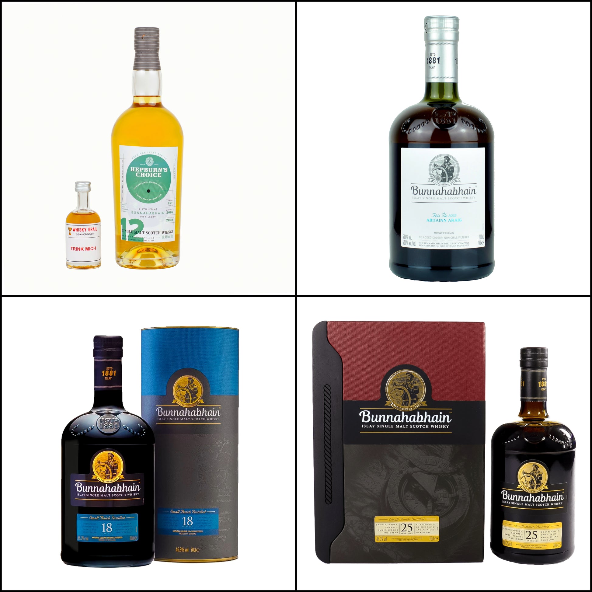 Bunnahabhain Geniesser Whisky Set - Whisky Grail