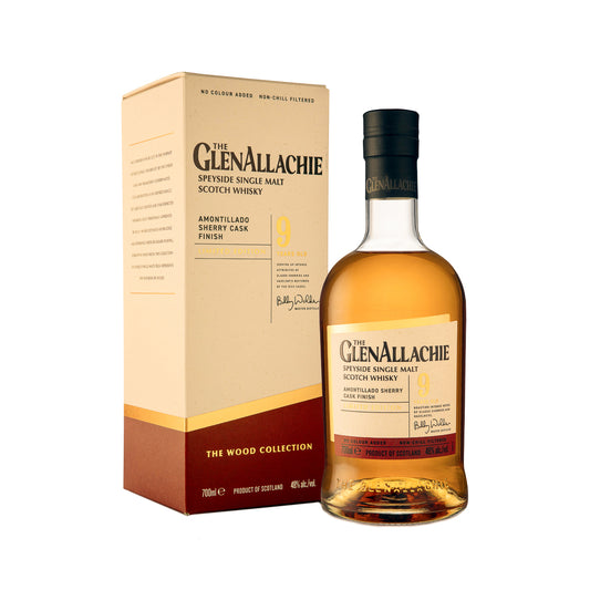 Glenallachie 9 Years Wood Collection: Amontillado Sherry Cask - Whisky Grail