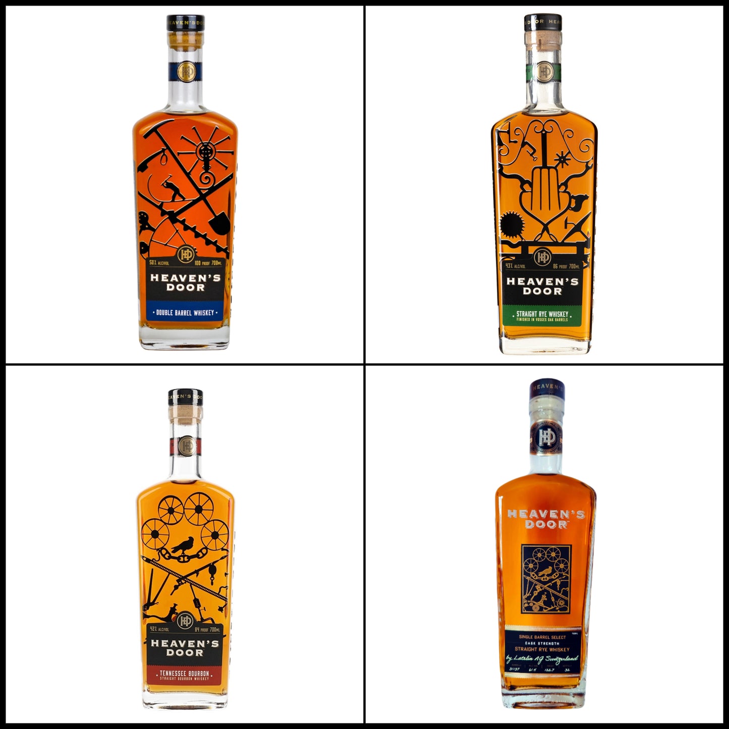 Heaven's Door Whiskey Tasting Set - Whisky Grail