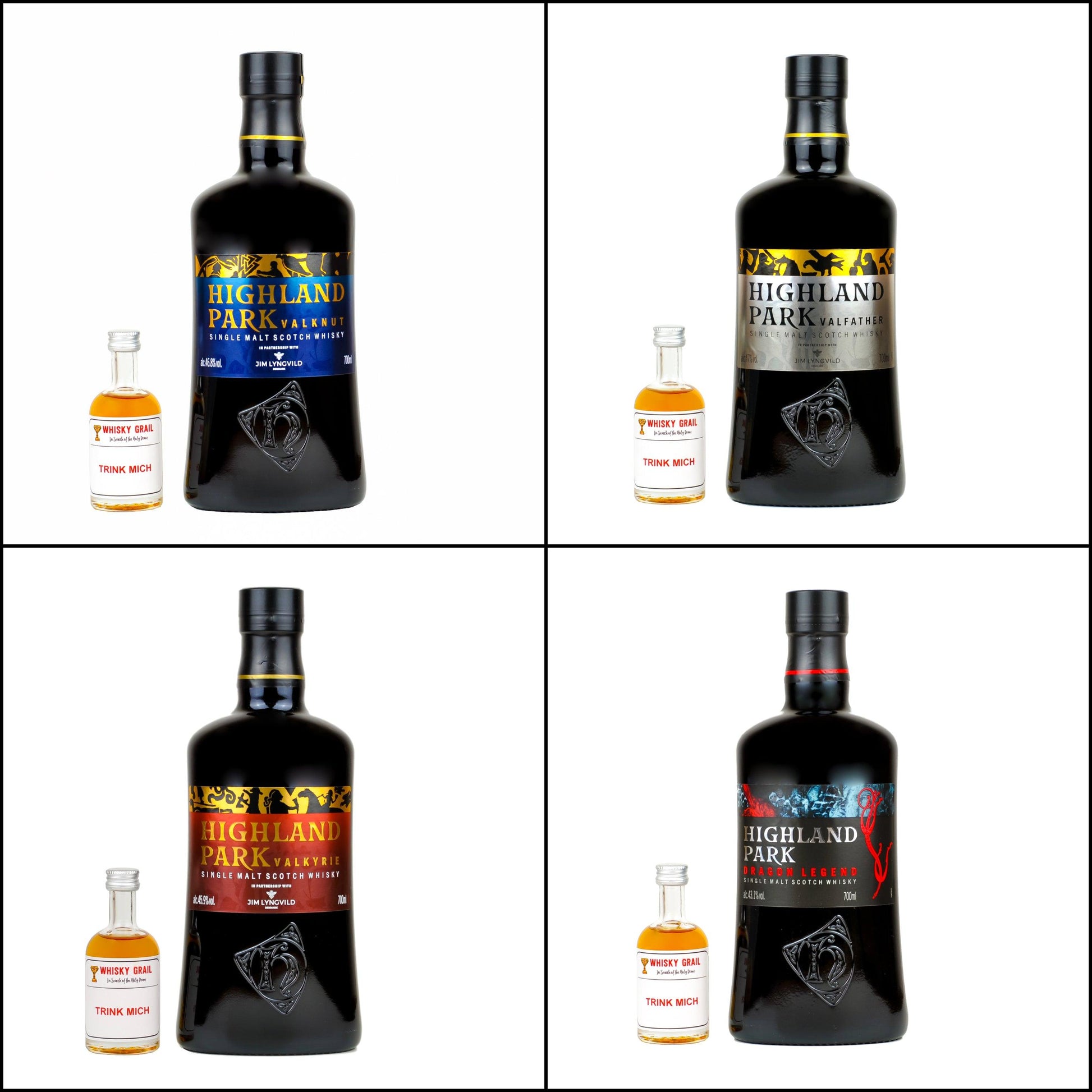 Highland Park Viking Legends Whisky Set - Whisky Grail