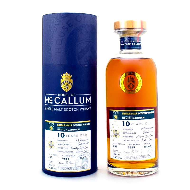 Bruichladdich 10 Years Old 2009/2019 House of McCallum - Whisky Grail