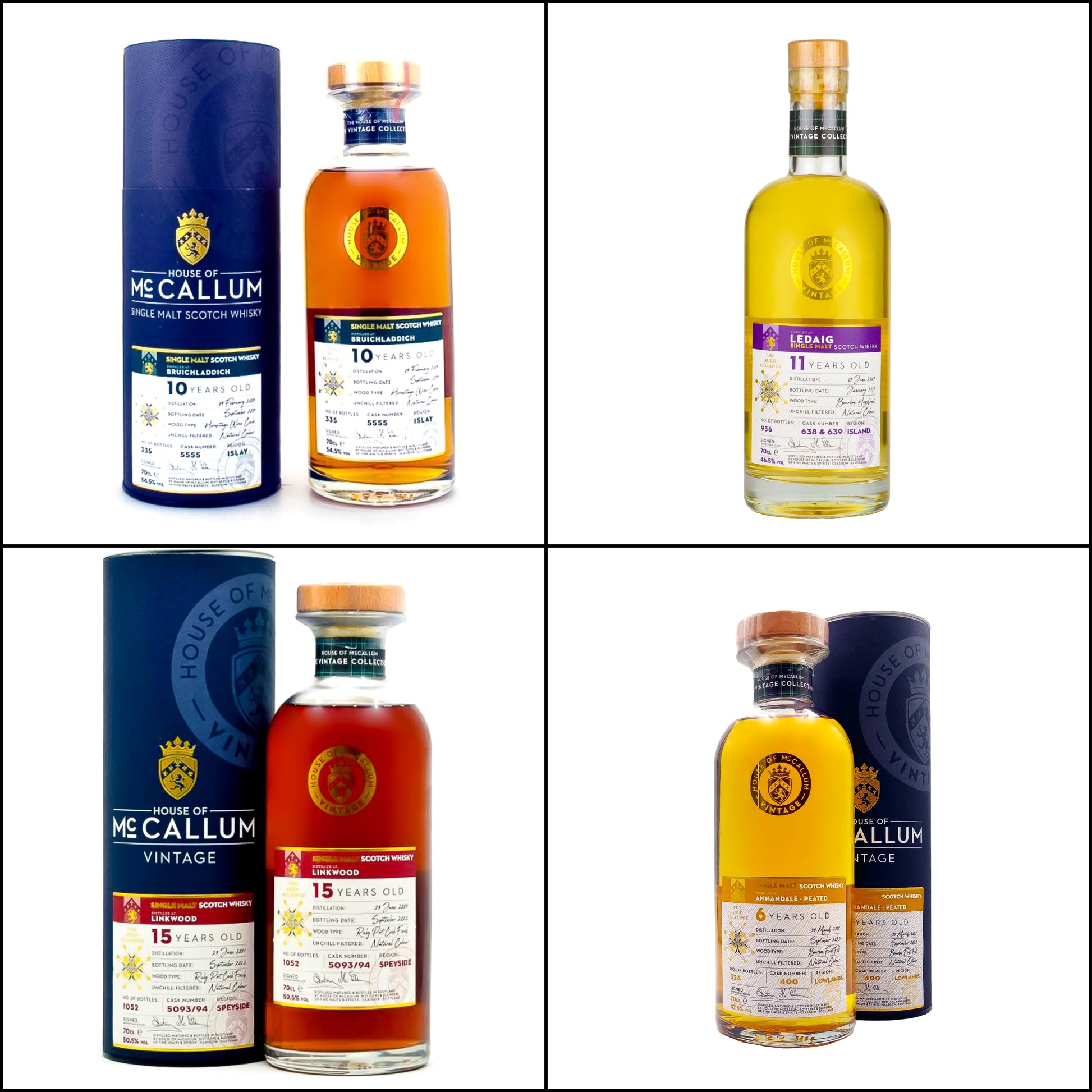 House of McCallum Entdecker Whisky Set - Whisky Grail
