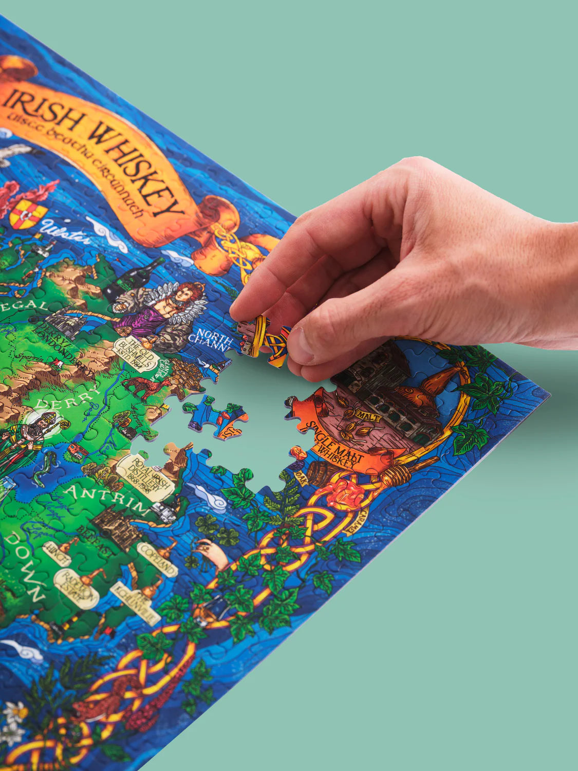 Whiskey Puzzle | Irland - Whisky Grail