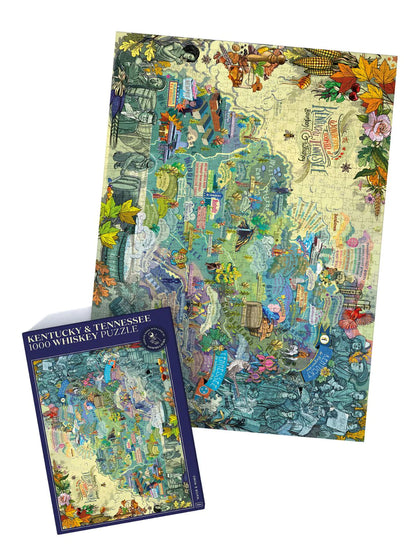 Whiskey Puzzle | Kentucky und Tennessee - Whisky Grail