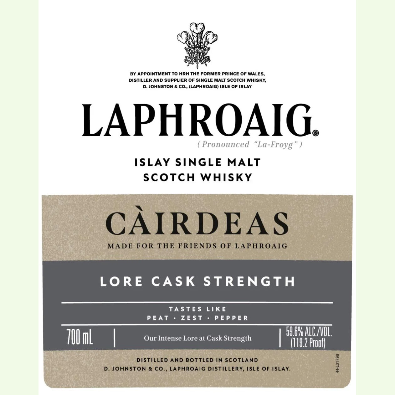 Laphroaig Cairdeas 2025 Lore Cask Strength - Whisky Grail