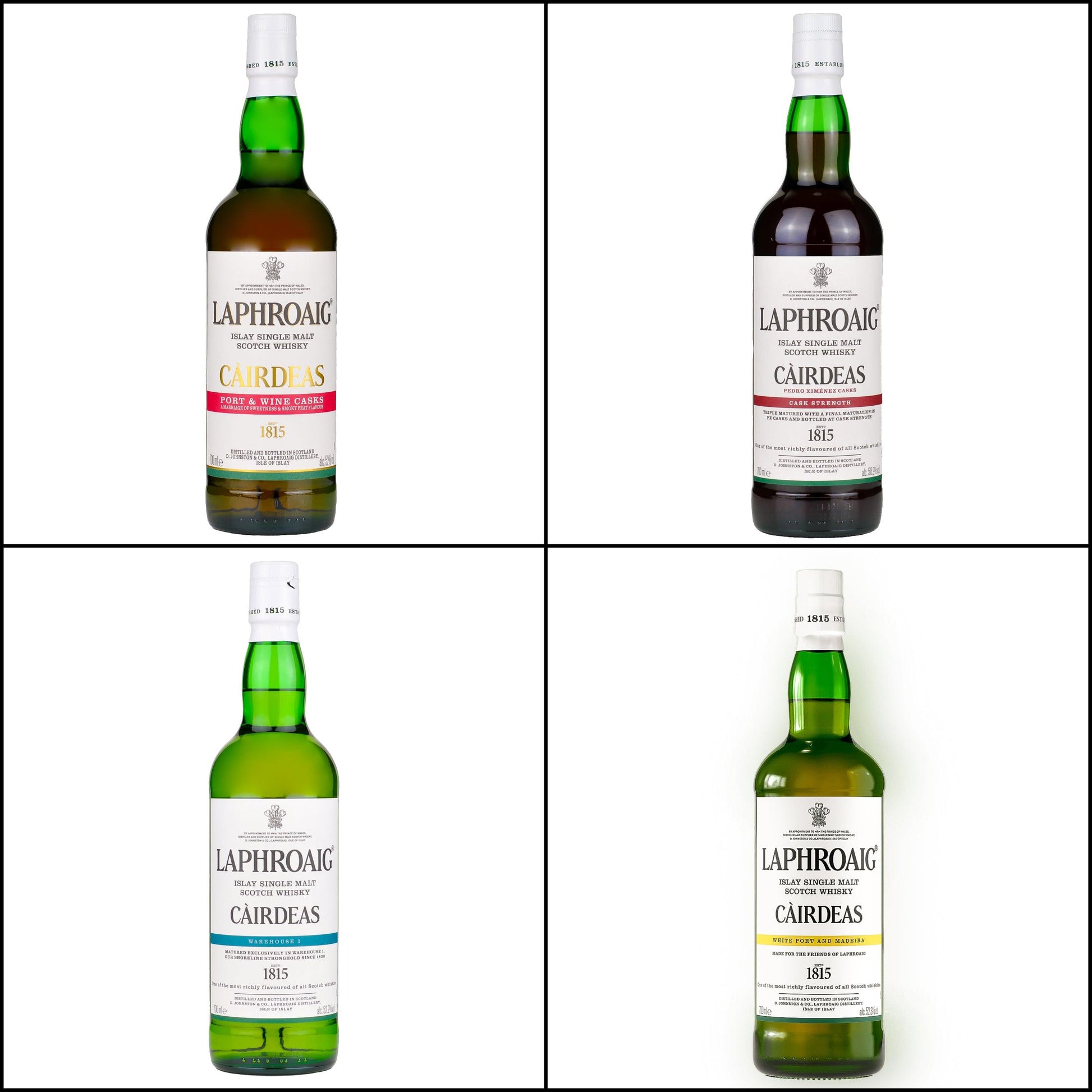 Laphroaig Cairdeas Whisky Tasting Set - Whisky Grail