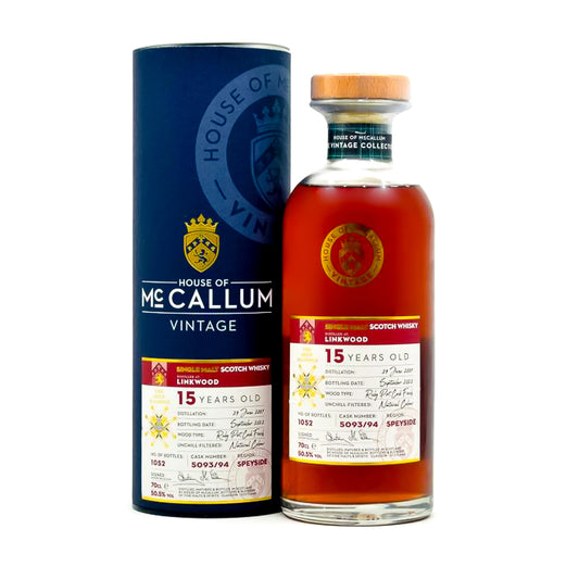 Linkwood 15 Years Old 2007/2022 House of McCallum - Whisky Grail