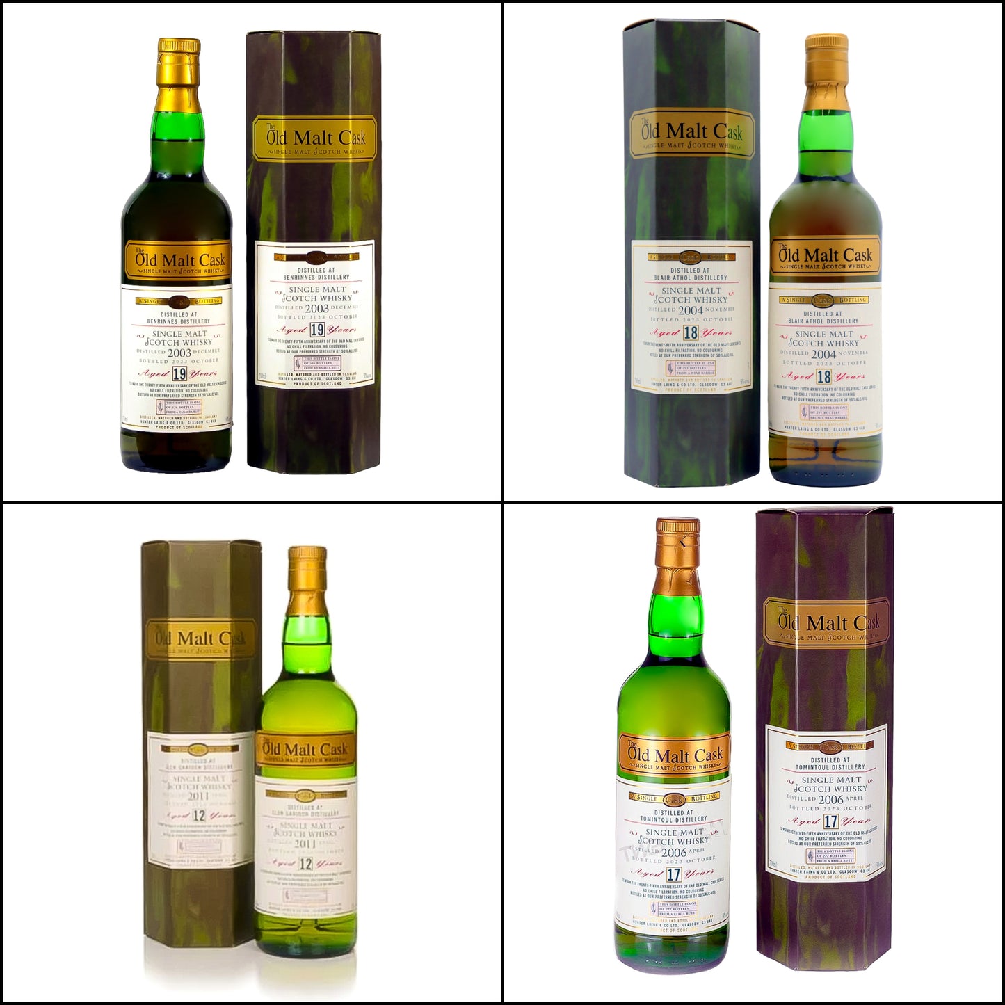 Old Malt Cask 25th Anniversary Whisky Entdecker Set - Whisky Grail