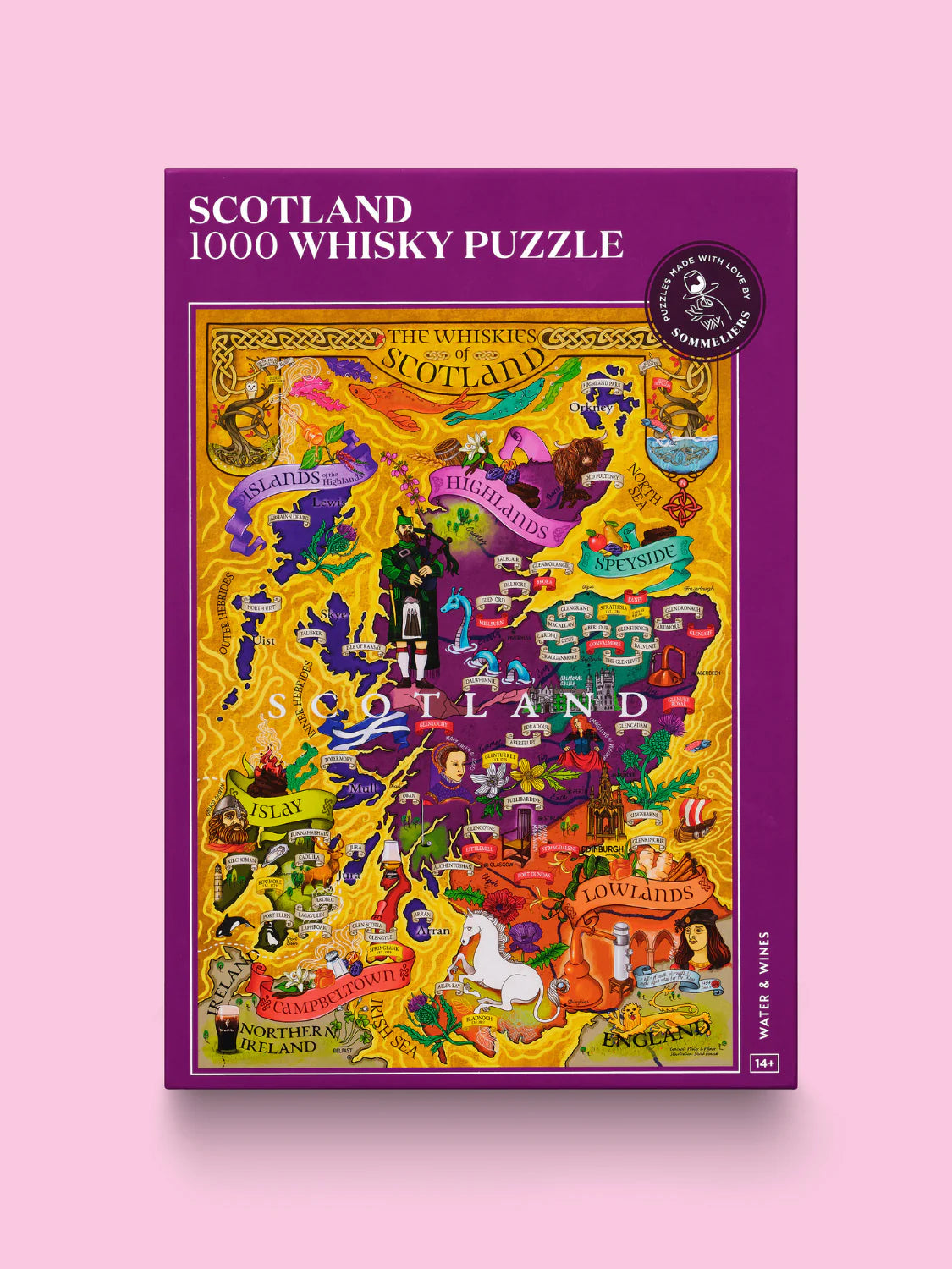 Whisky trifft Puzzle | Schottland, Irland und USA - Whisky Grail