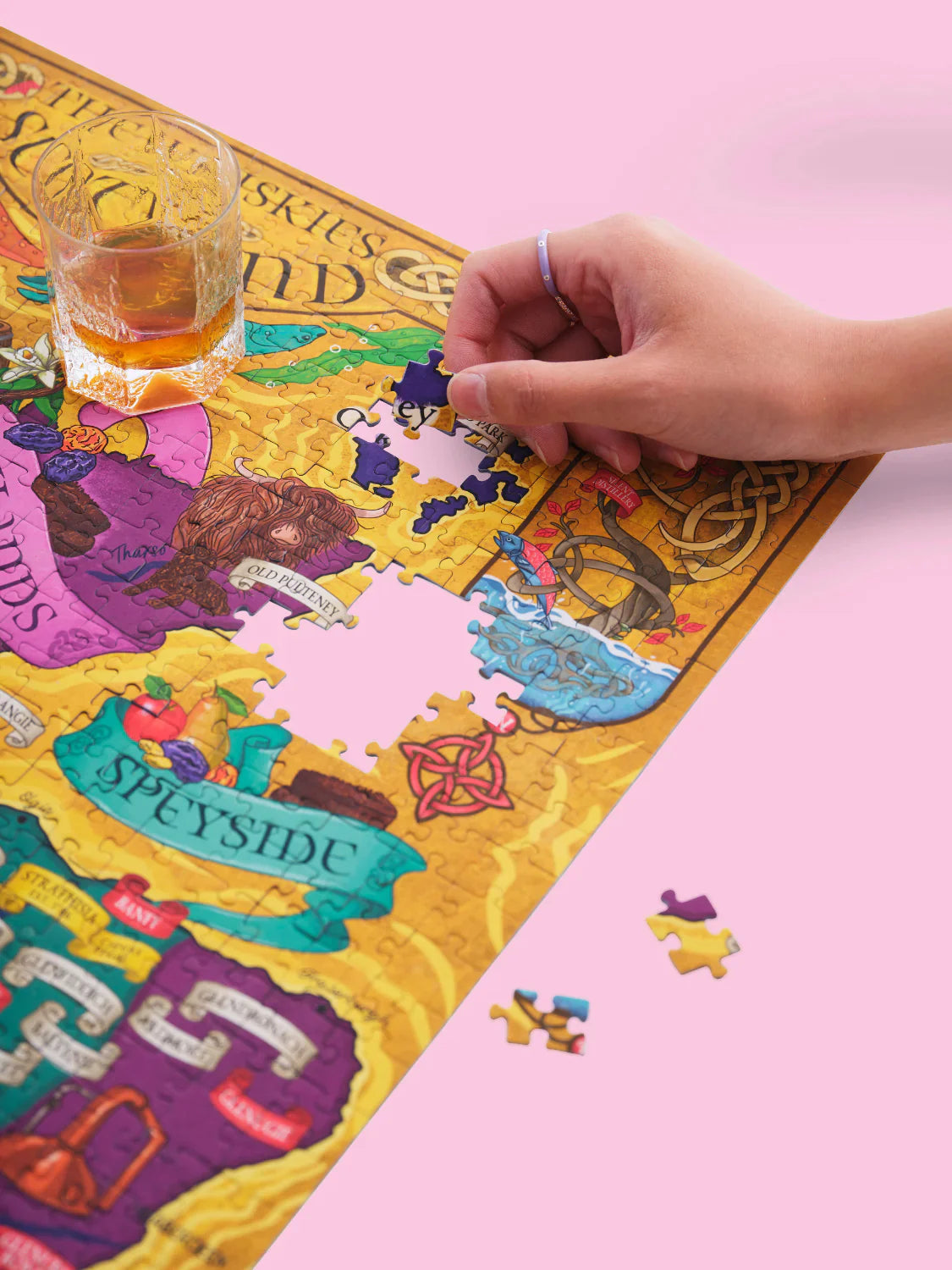 Whisky Puzzle | Schottland - Whisky Grail