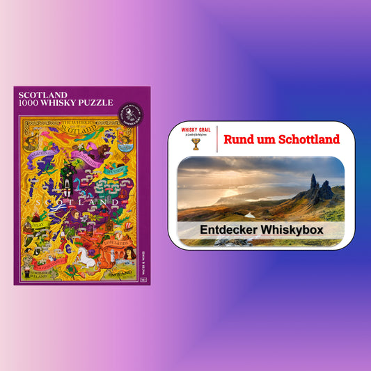 Whisky trifft Puzzle | Schottland - Whisky Grail