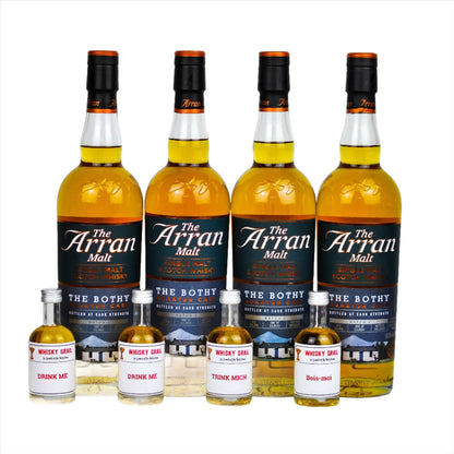 Arran The Bothy Quarter Cask Whisky Set (Batch 1-4) - Whisky Grail