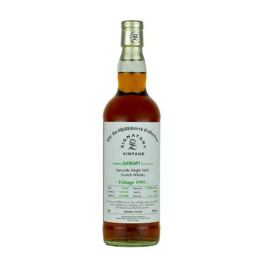 Glenlivet Vintage 1995 Signatory Vintage - Whisky Grail