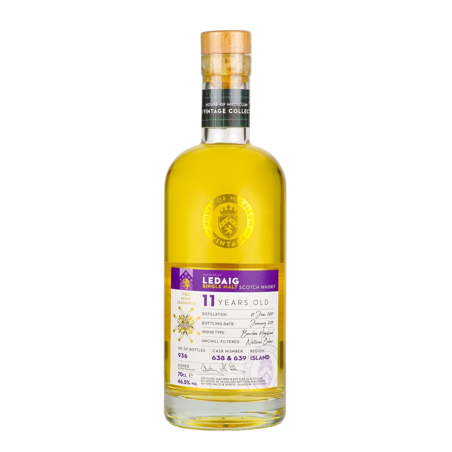Ledaig 11 Years Old 2007/2019 House of McCallum - Whisky Grail