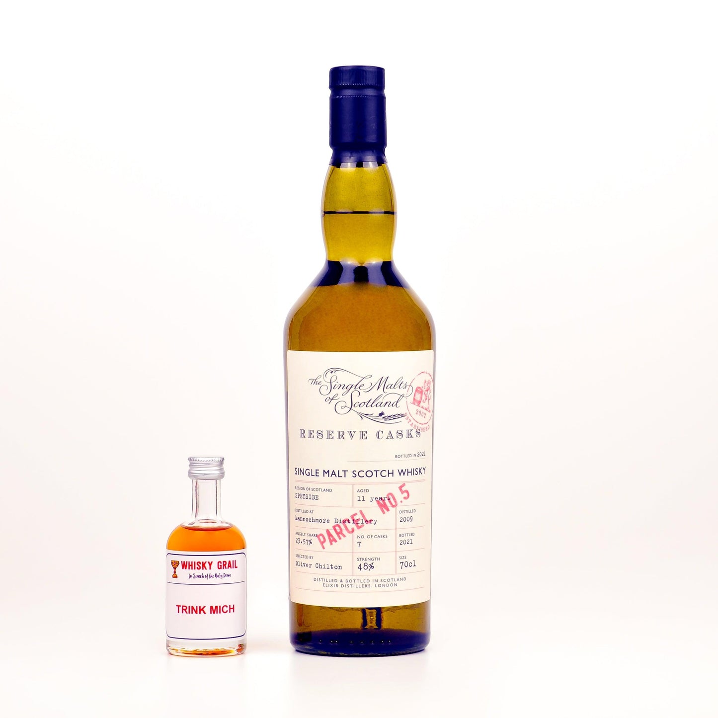 Mannochmore 11 Years Old 2009/2011-2021 SMOS - Whisky Grail