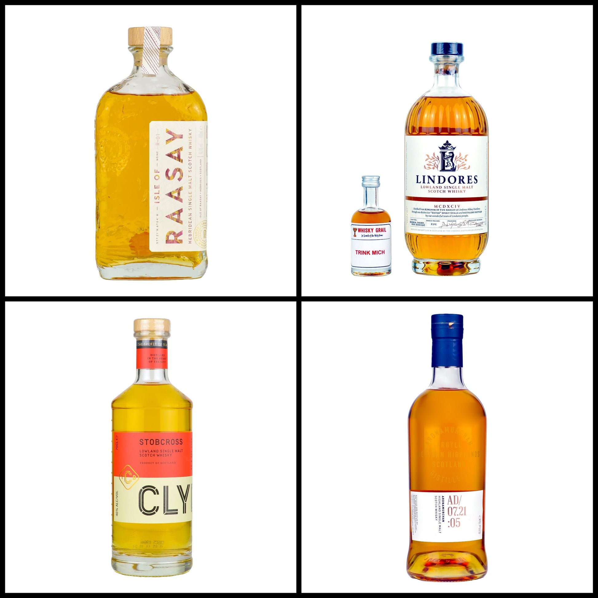 Neue Schottische Destillerien Whisky Set - Whisky Grail