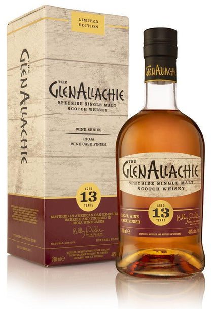 Glenallachie 13 Years Rioja Wine Cask Finish - Whisky Grail