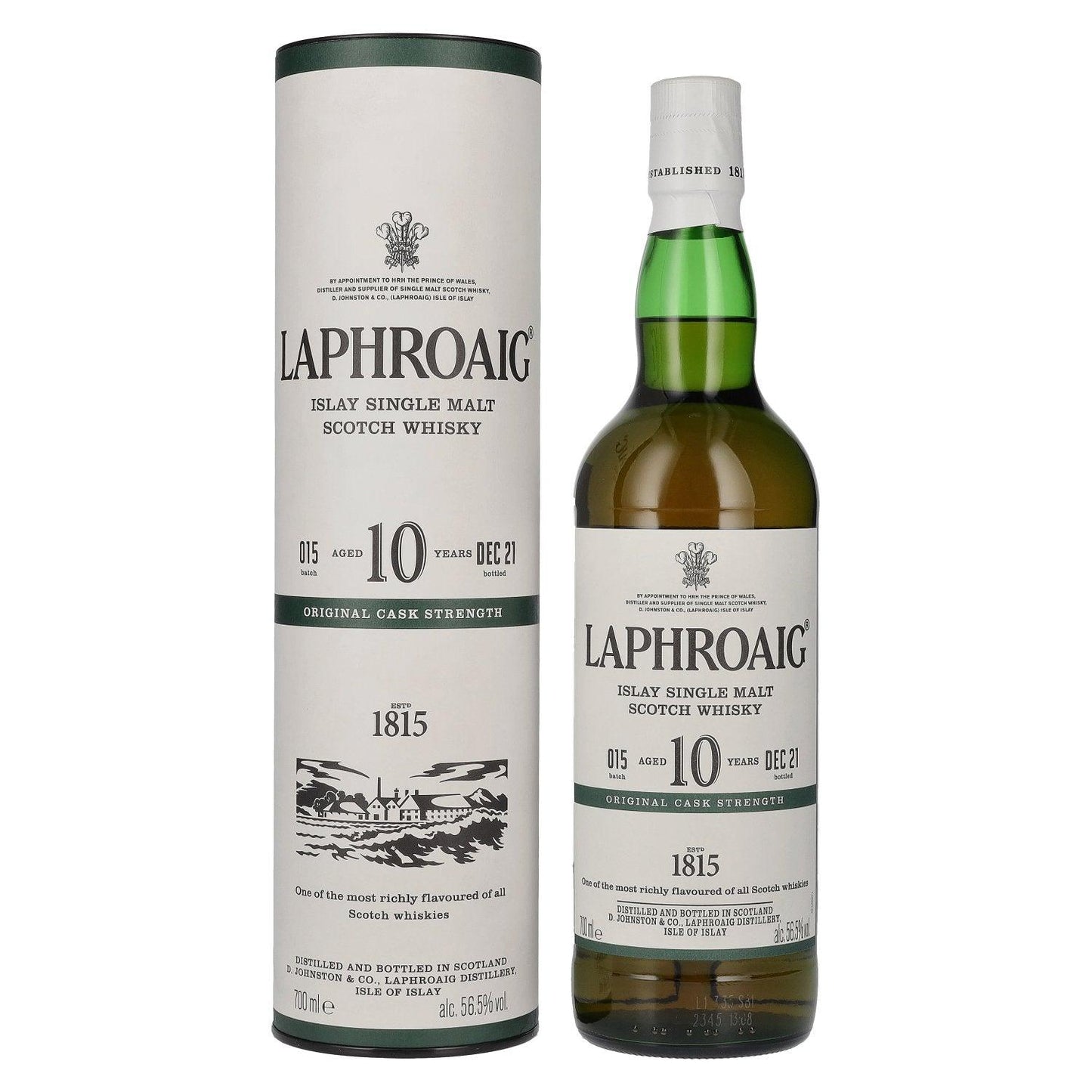 Laphroaig 10 Years Old Cask Strength Batch 15 - Whisky Grail